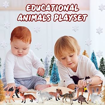 冬の季節飾り 森の動物たち レッサーパンダ＆うさぎ 雪だるま ツリー　他 冬の季節飾り 森の動物たち レッサーパンダ＆うさぎ 雪だるま